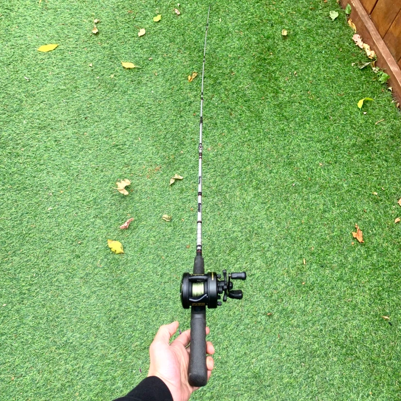 Fishing Rod Reel Mirado Resolution II Baitcasting 6 Foot Pole