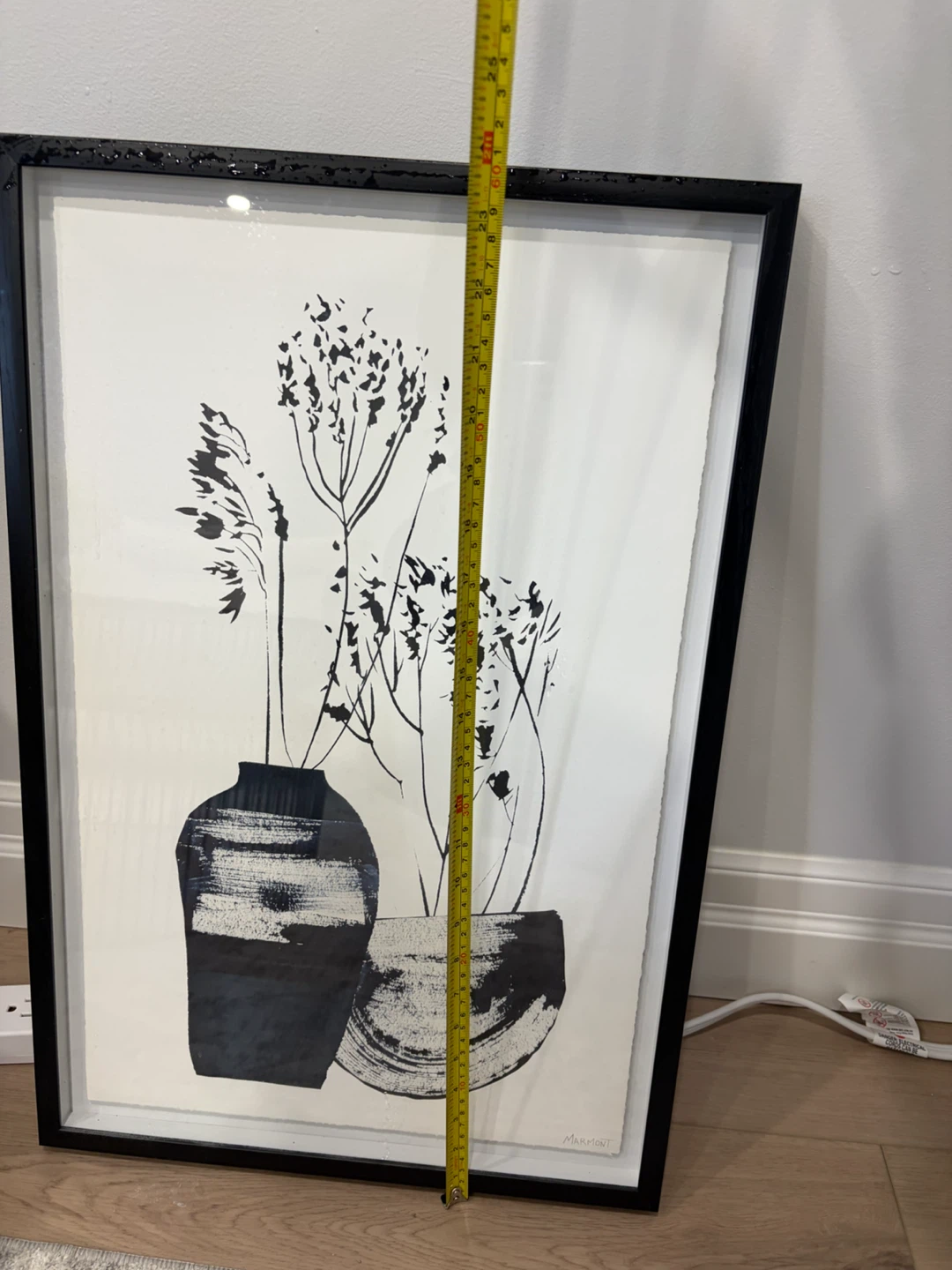 Homesense black and white framed wall art decor - photo 2