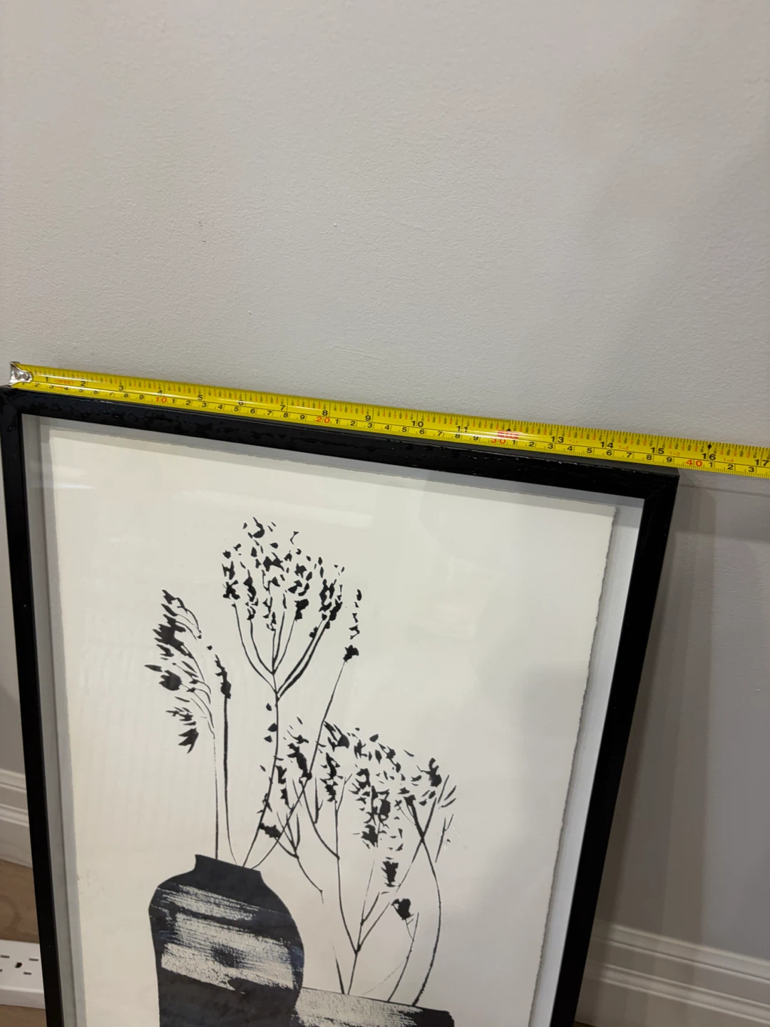 Homesense black and white framed wall art decor - photo 3