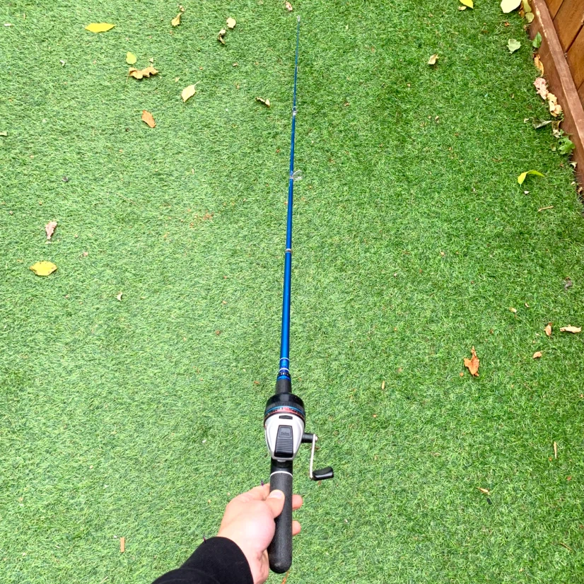 Fishing Rod Reel Daiwa M80 Spincast 6 Foot Fishing Pole