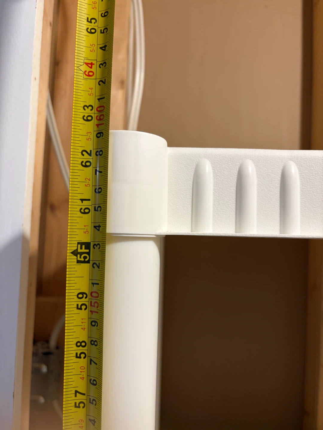 White storage shelves - photo 4