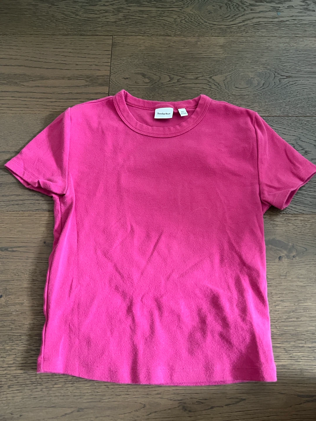 Sunday Best Hot Pink T-Shirt Size XS