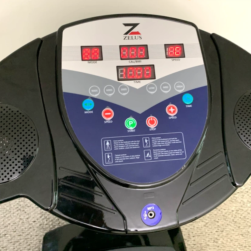Vibration Plate Exercise Machine Full Body Fitness Platform - photo 3