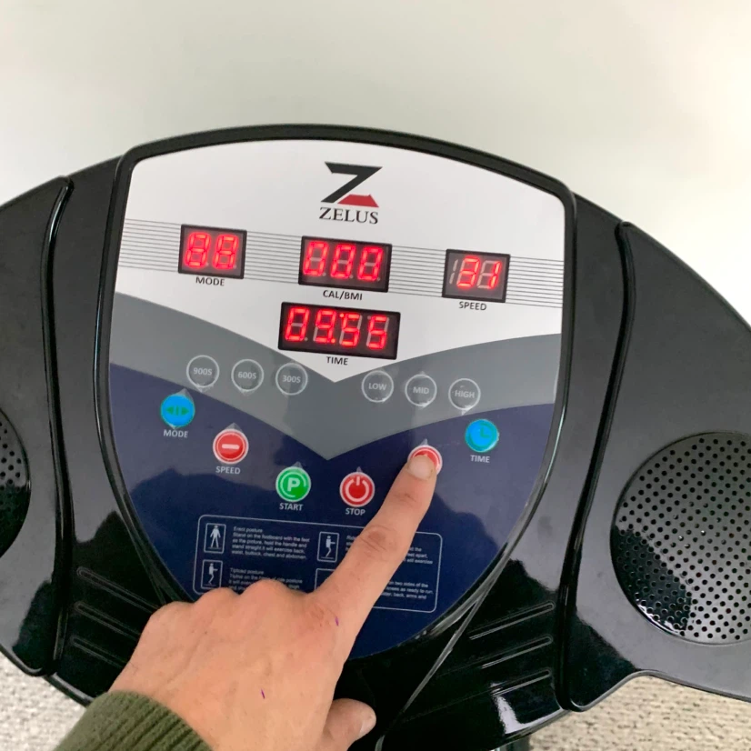 Vibration Plate Exercise Machine Full Body Fitness Platform - photo 4