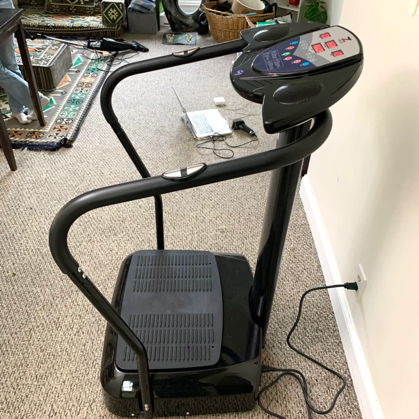 Vibration Plate Exercise Machine Full Body Fitness Platform - photo 5