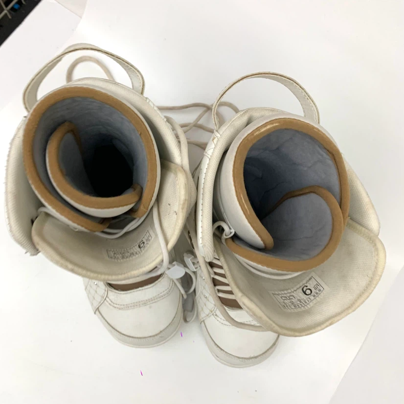 Women's Snowboard Boots Size 9 US White LTD Lace Up Snowboarding - photo 4