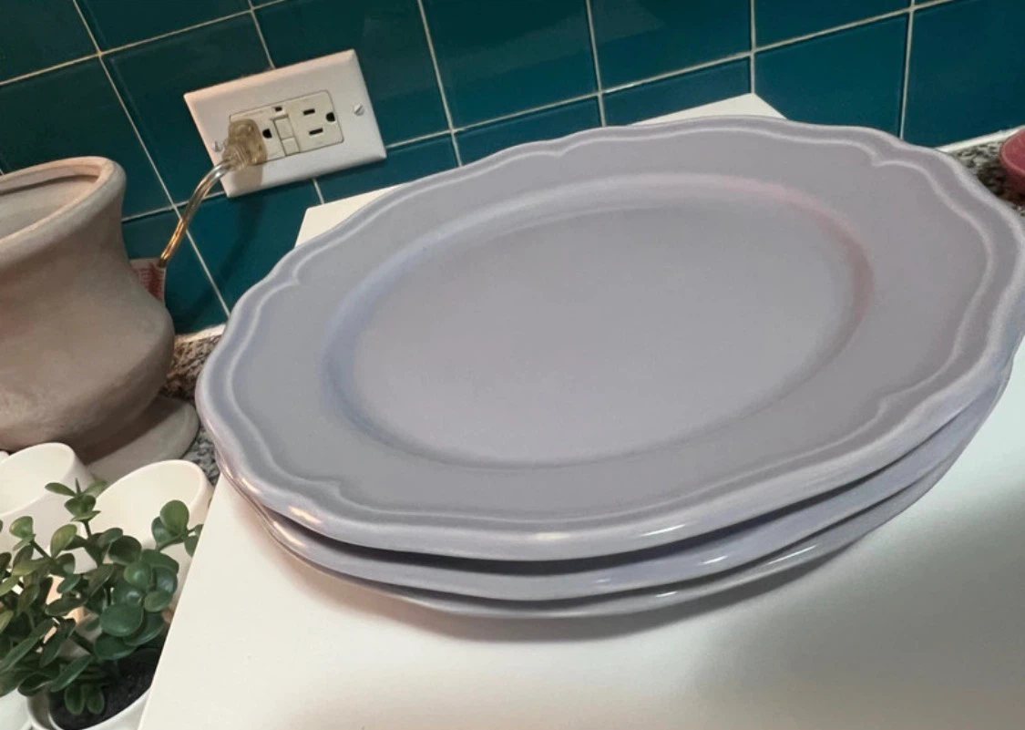 Set of IKEA Earthenware Plates