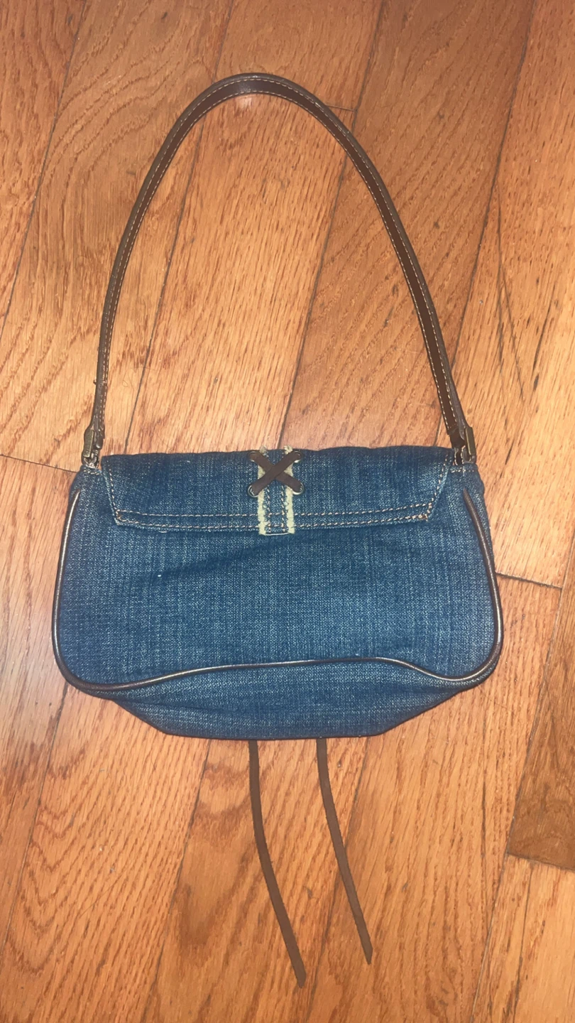 Vintage Y2K GUESS Denim Mini Shoulder Bag - photo 4