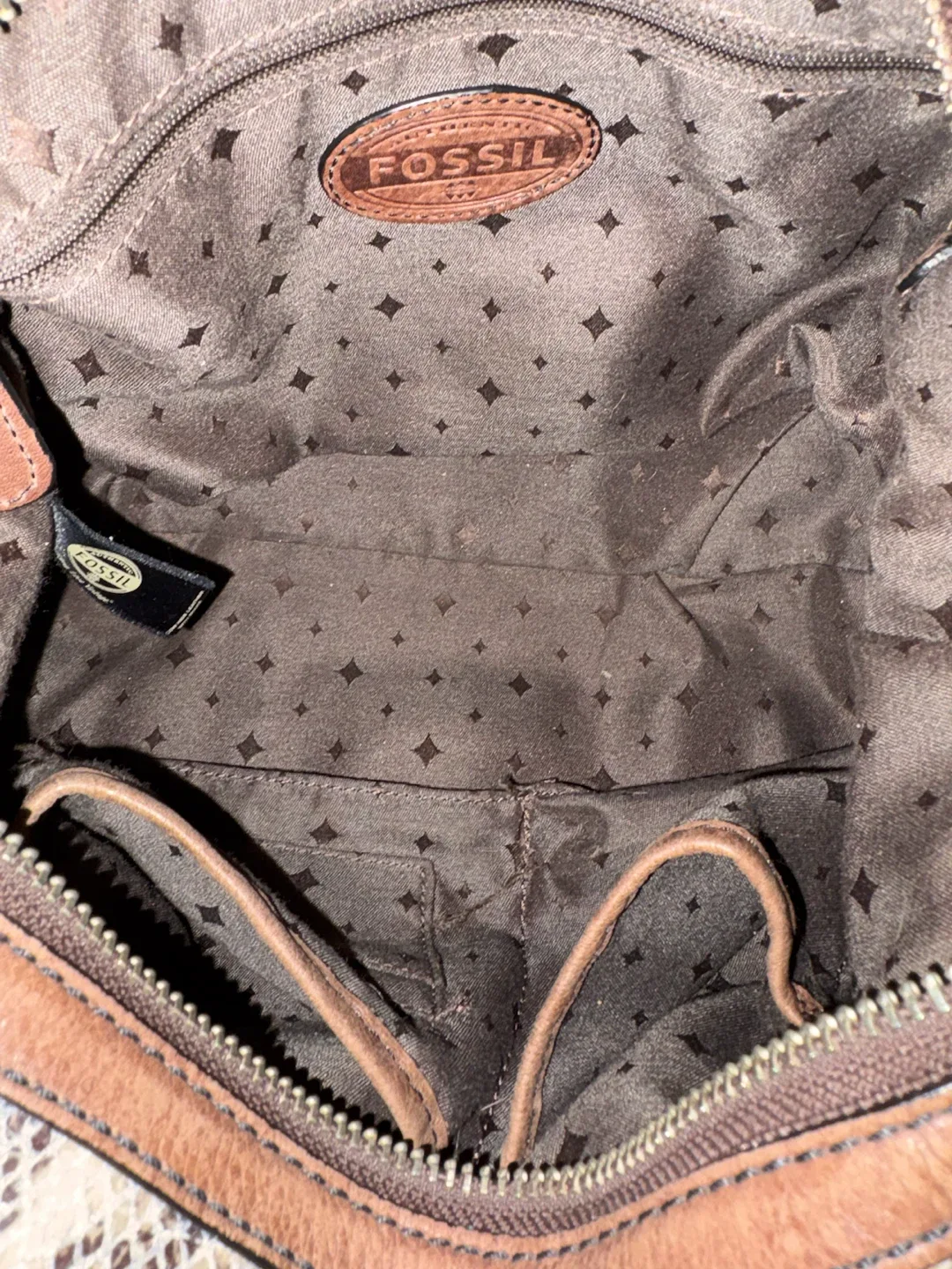 Fossil Maddox Python Satchel - photo 3