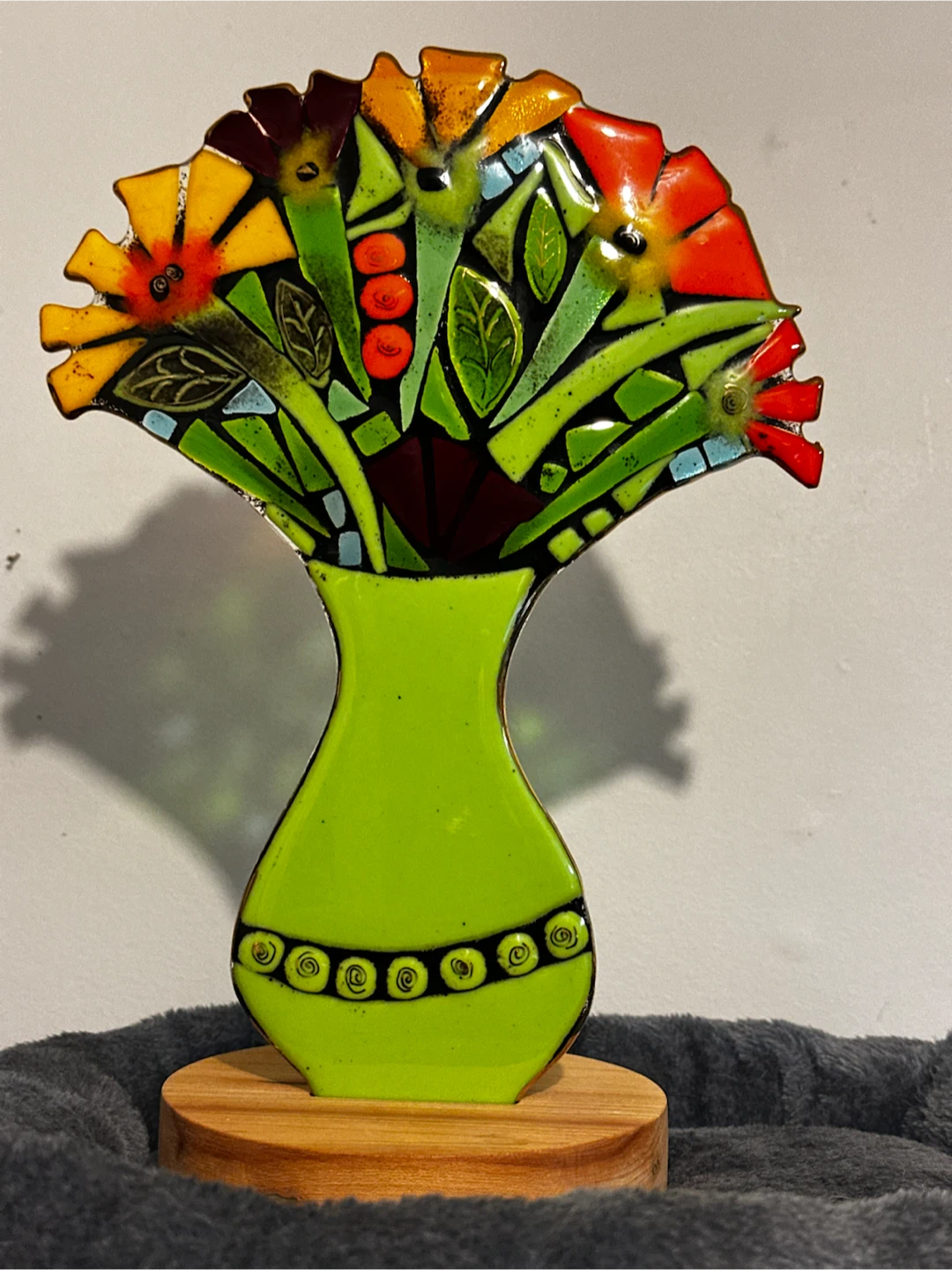 Tammy Hudgeon Fused Glass "Exuberance" Bouquet Canada