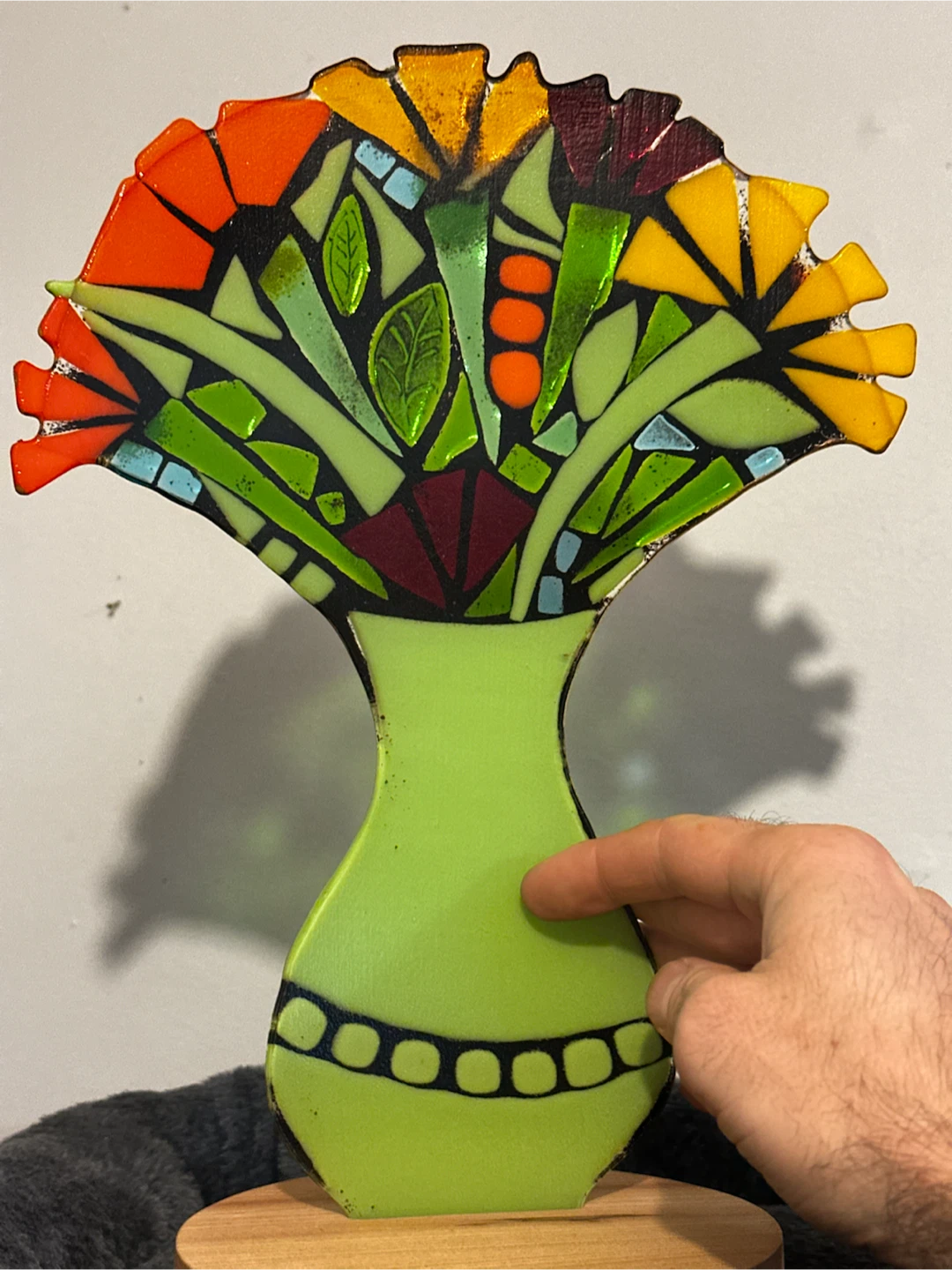 Tammy Hudgeon Fused Glass "Exuberance" Bouquet Canada - photo 5