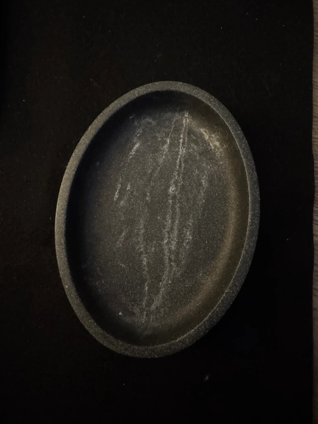 Luxury Handmade Black Marble Soap Dish Holder/Jewelry Dish