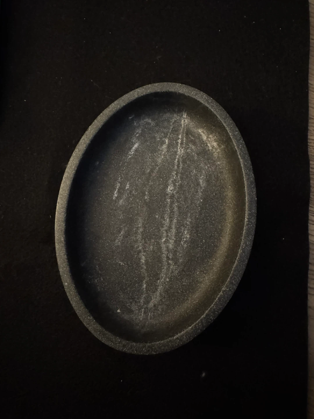 Luxury Handmade Black Marble Soap Dish Holder/Jewelry Dish - photo 2