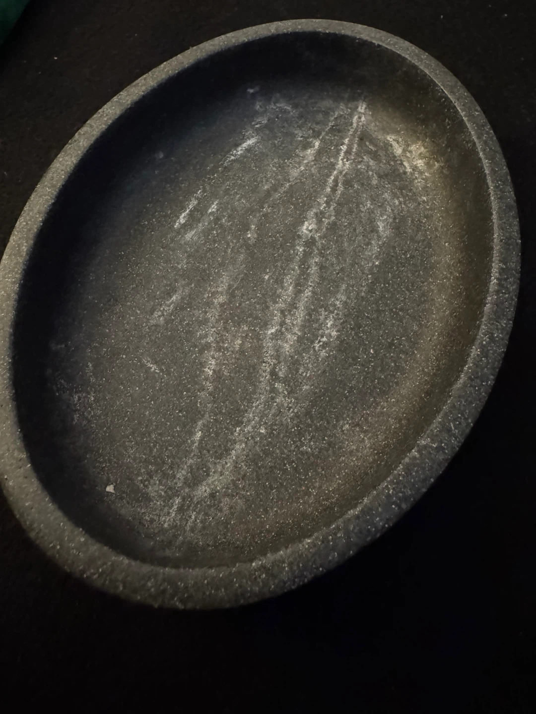 Luxury Handmade Black Marble Soap Dish Holder/Jewelry Dish - photo 3