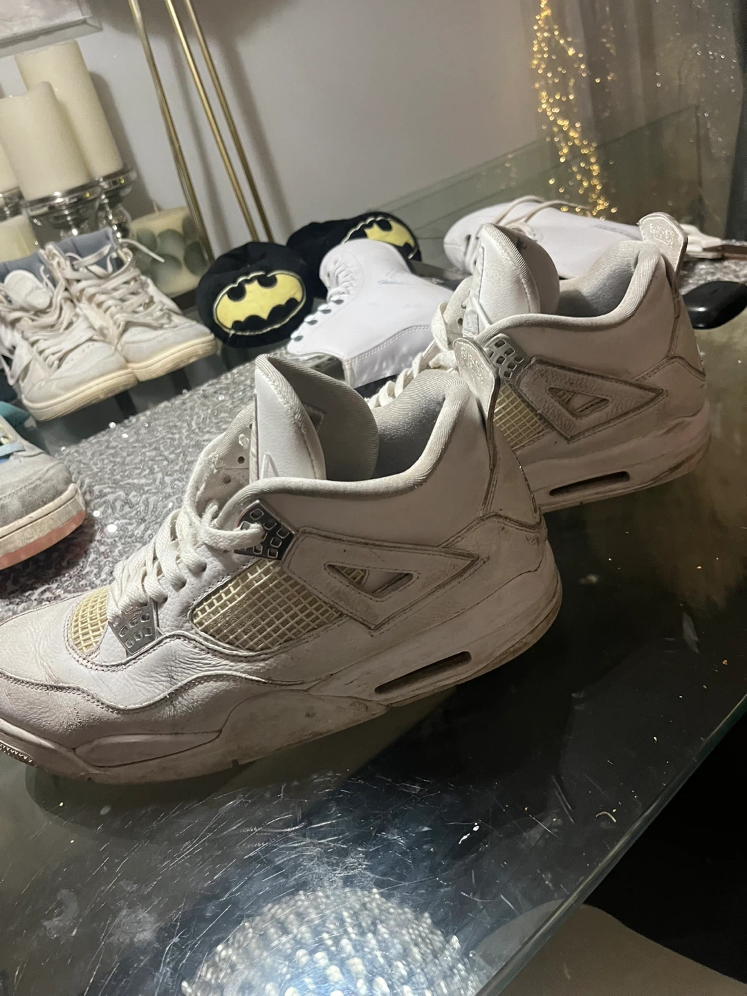 Nike Air Jordan 4 Retro pure money size 13 used - photo 3