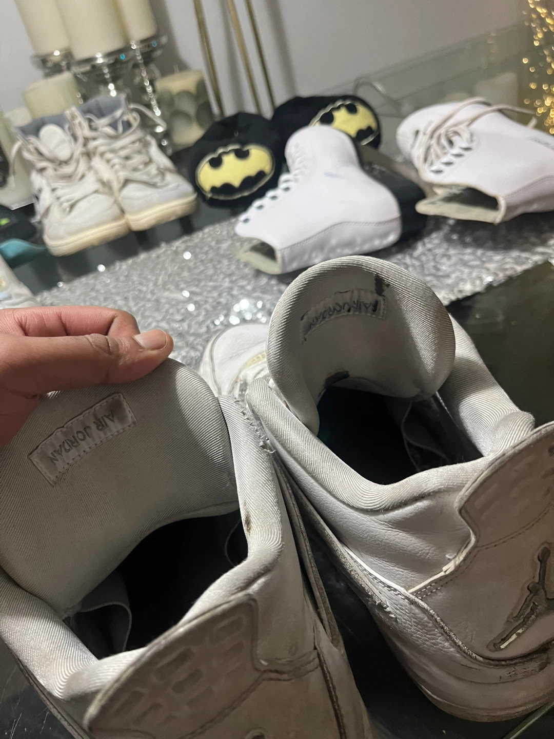 Nike Air Jordan 4 Retro pure money size 13 used - photo 4