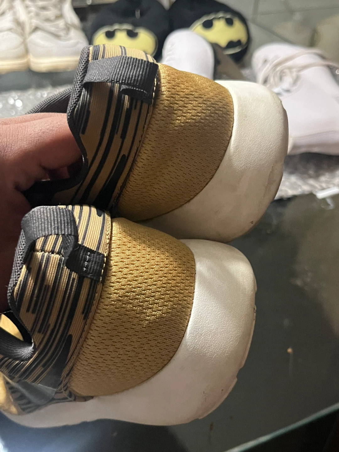 Nike Gold and Black Sneakers Size 11.5 - photo 5