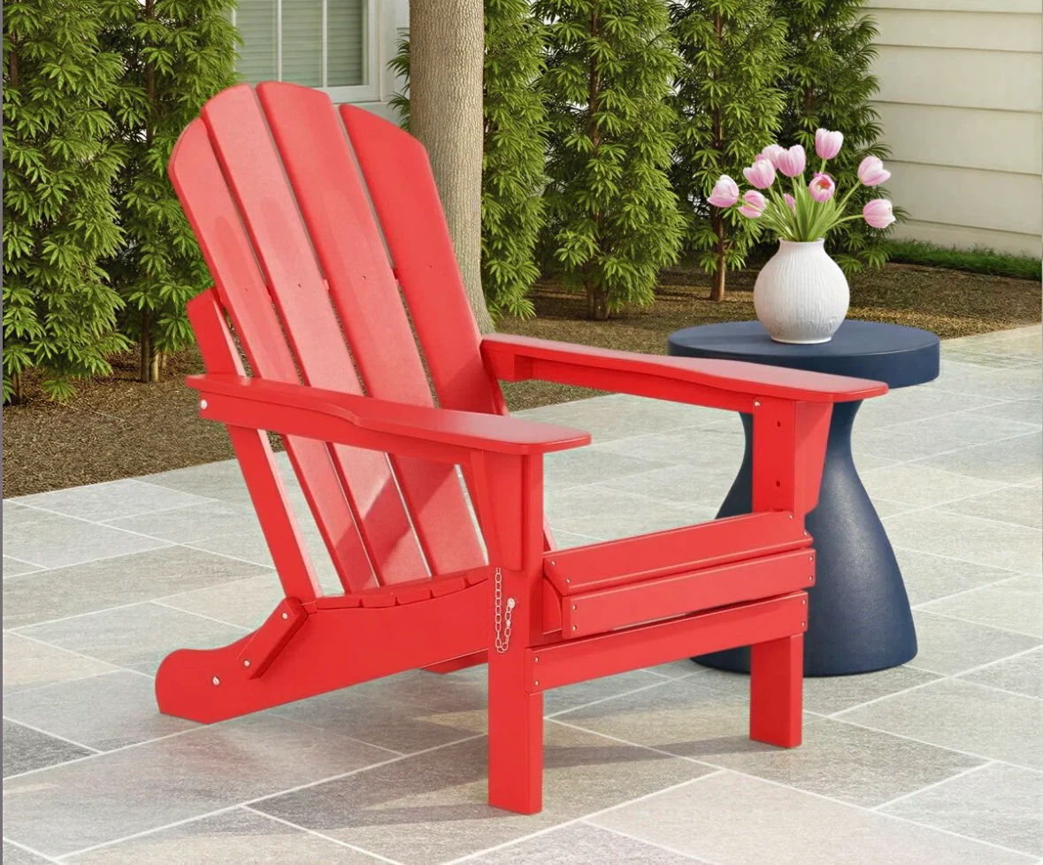 Brand New Red Adirondack Chair