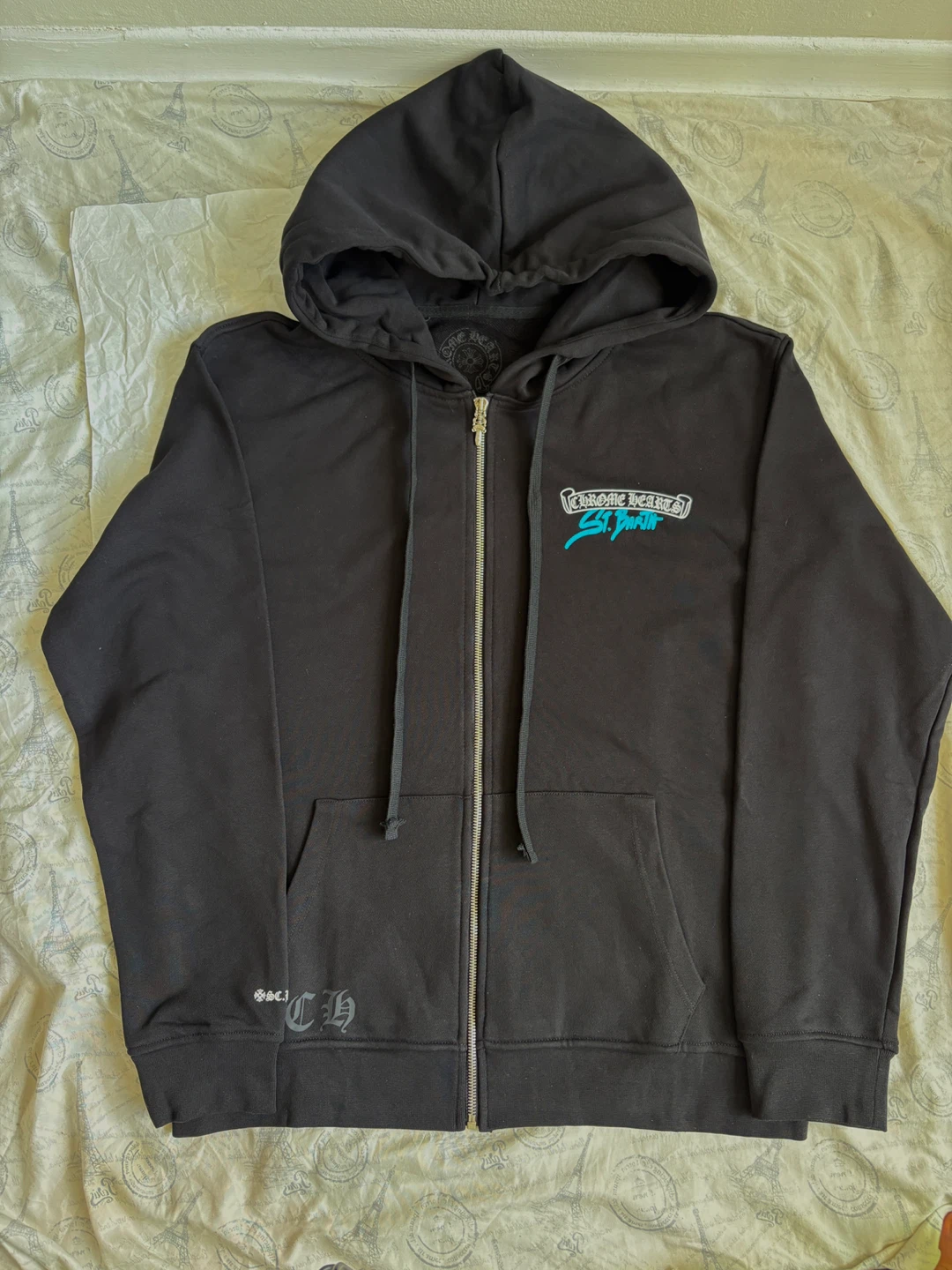 Chrome Hearts St. Barths Zip Hoodie