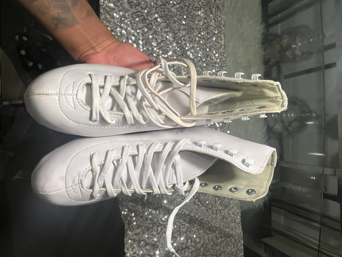 Winnwell Women's Recreational Ice Skates - White, US Size 6 - photo 3