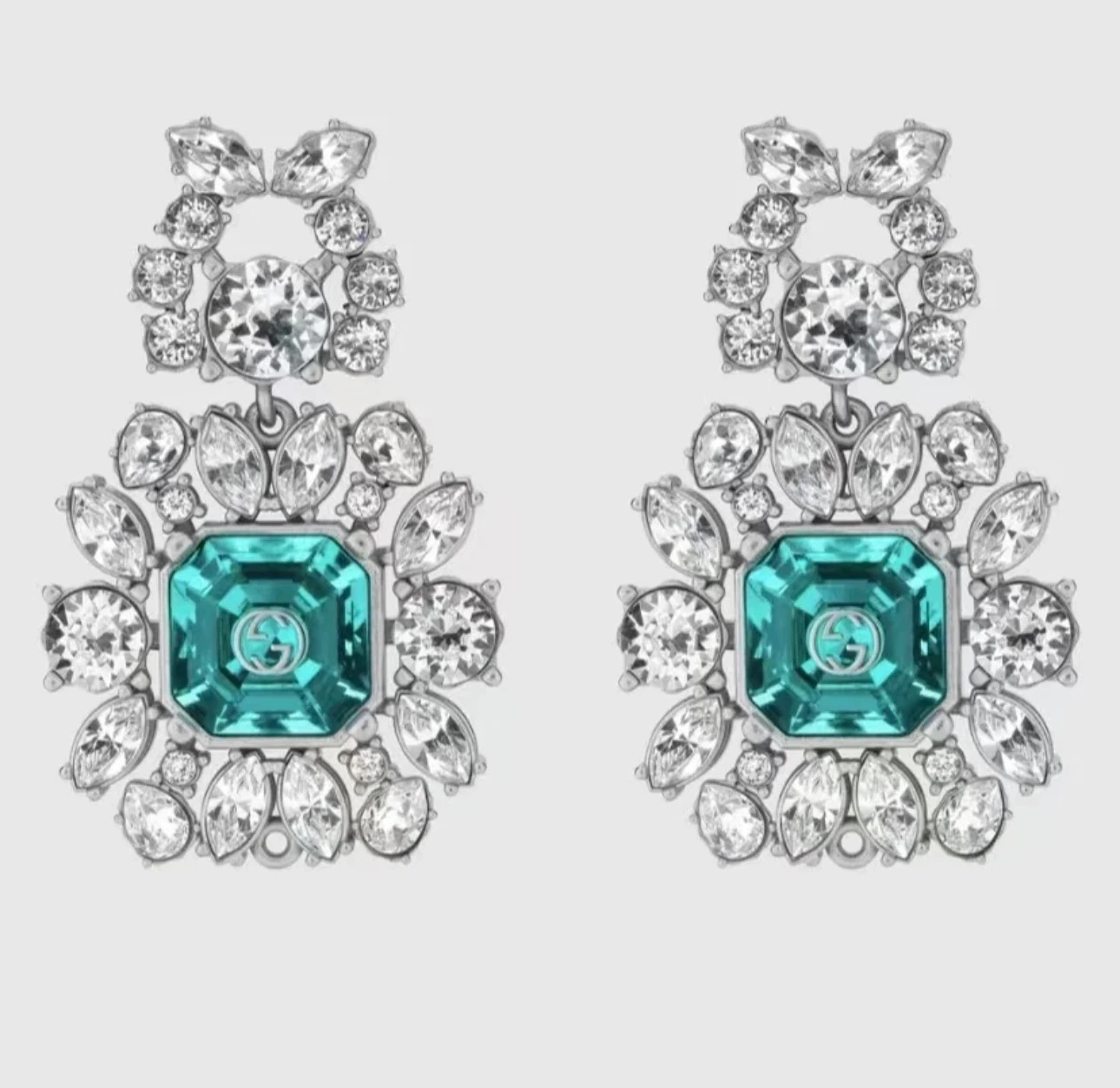 Gucci Crystal Emerald Earrings - photo 3