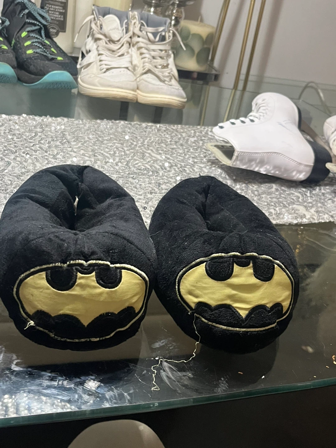 Batman Plush Slippers kids 2$