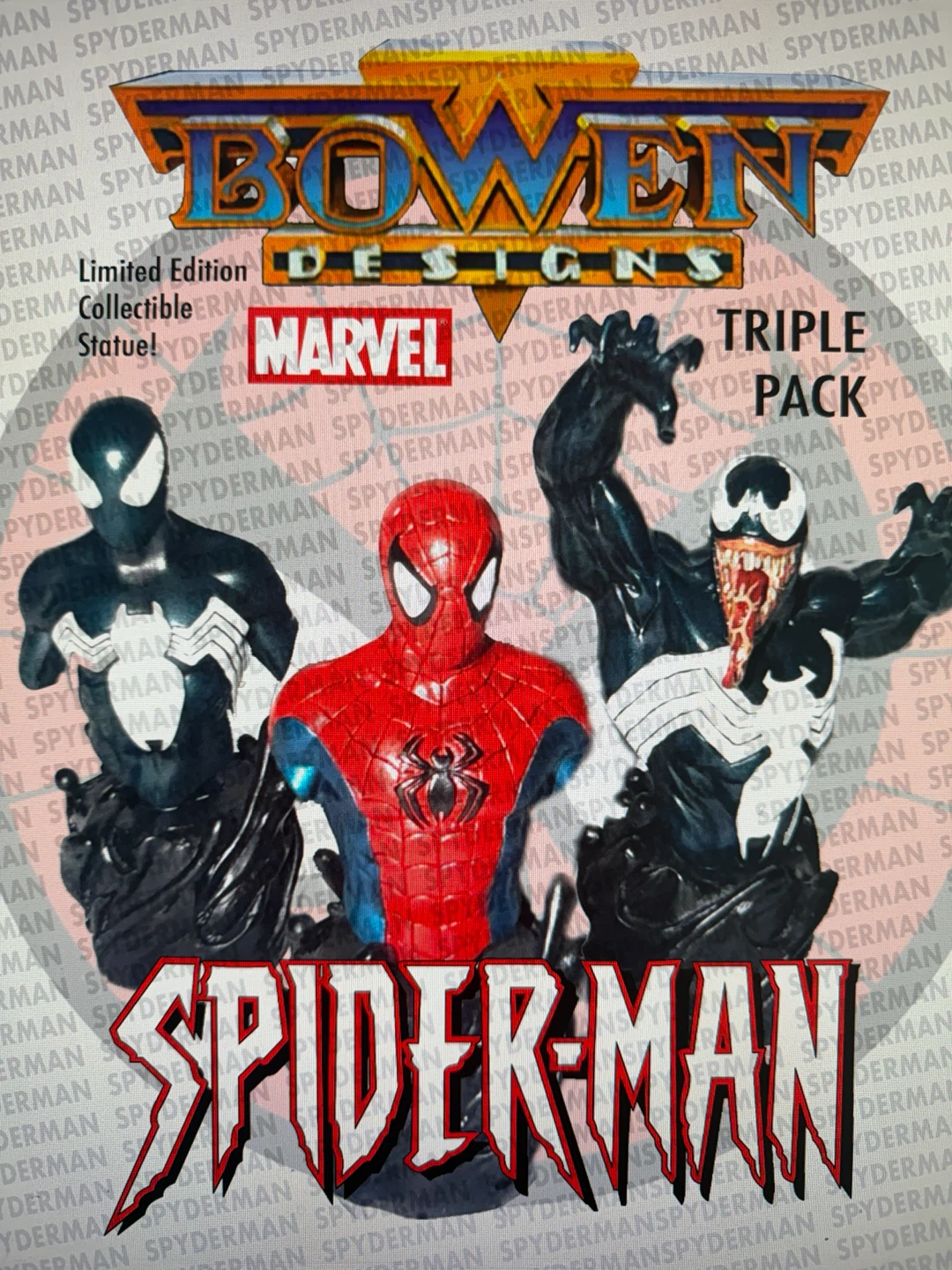 Bowen Designs Marvel Spider-Man Triple Pack Busts