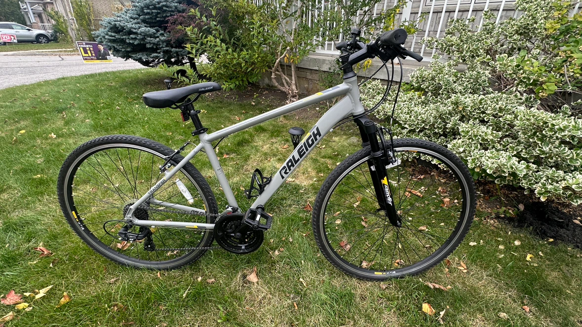 Raleigh Transfer 700c Hybrid Bike - Grey - photo 2