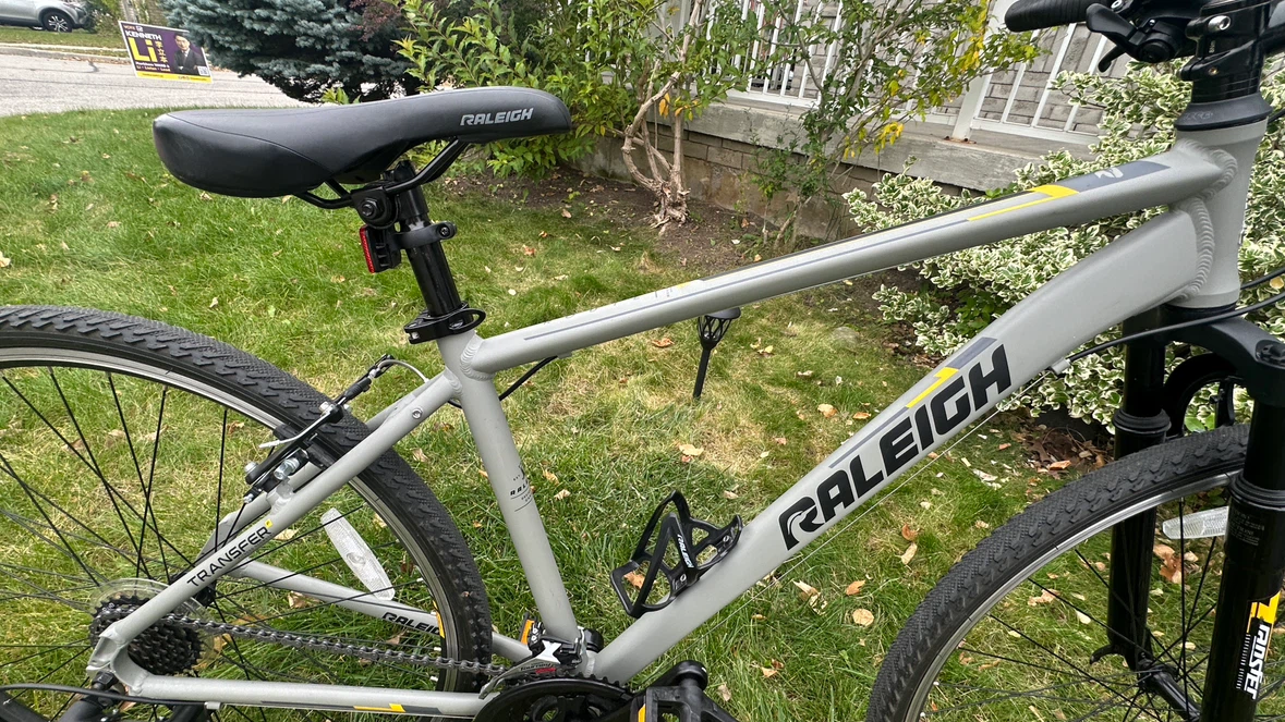 Raleigh Transfer 700c Hybrid Bike - Grey - photo 4