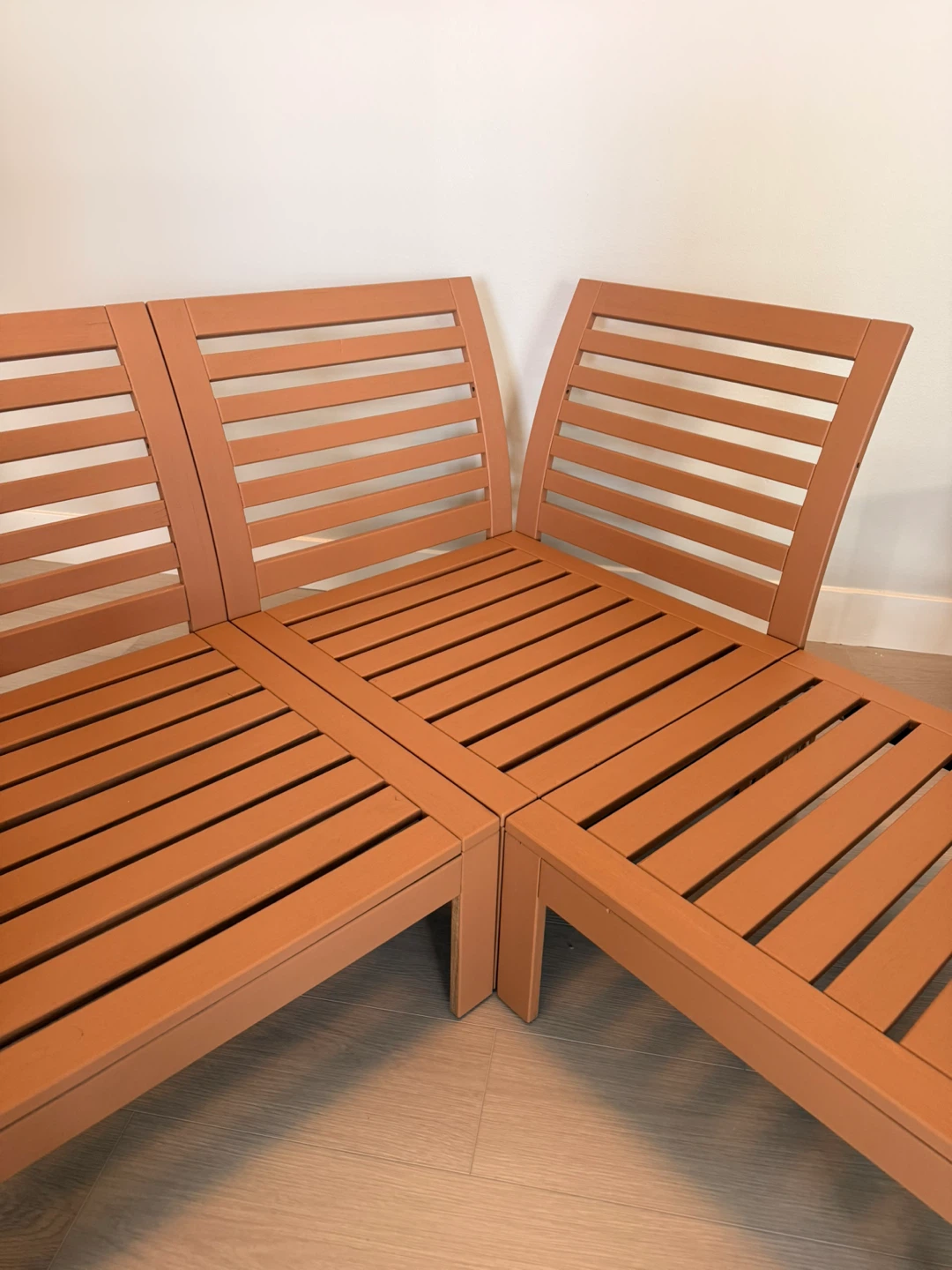 IKEA ÄPPLARÖ Solid Wood Modular Outdoor Sofa - photo 2