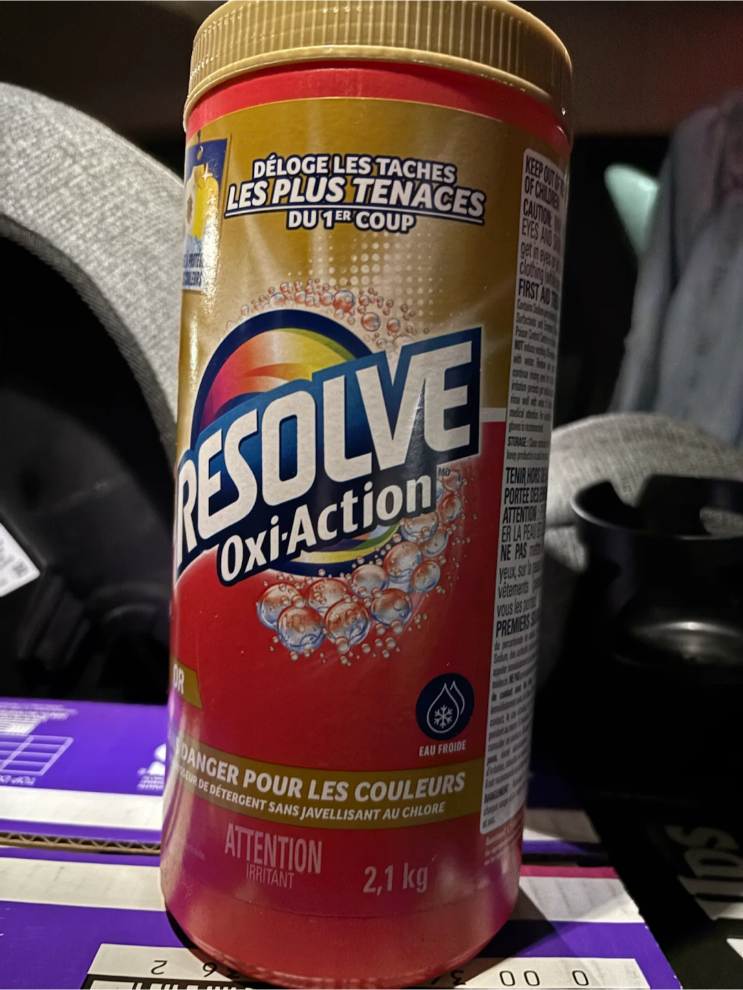 Resolve Oxi-Action Gold Laundry Booster 2.1kg