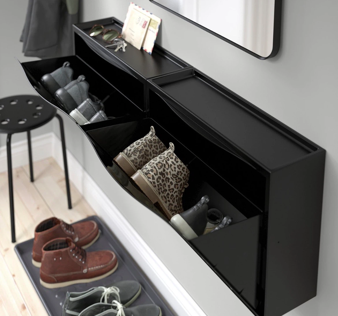 IKEA TRONES Shoe/Storage Cabinets, set of 2 - photo 3