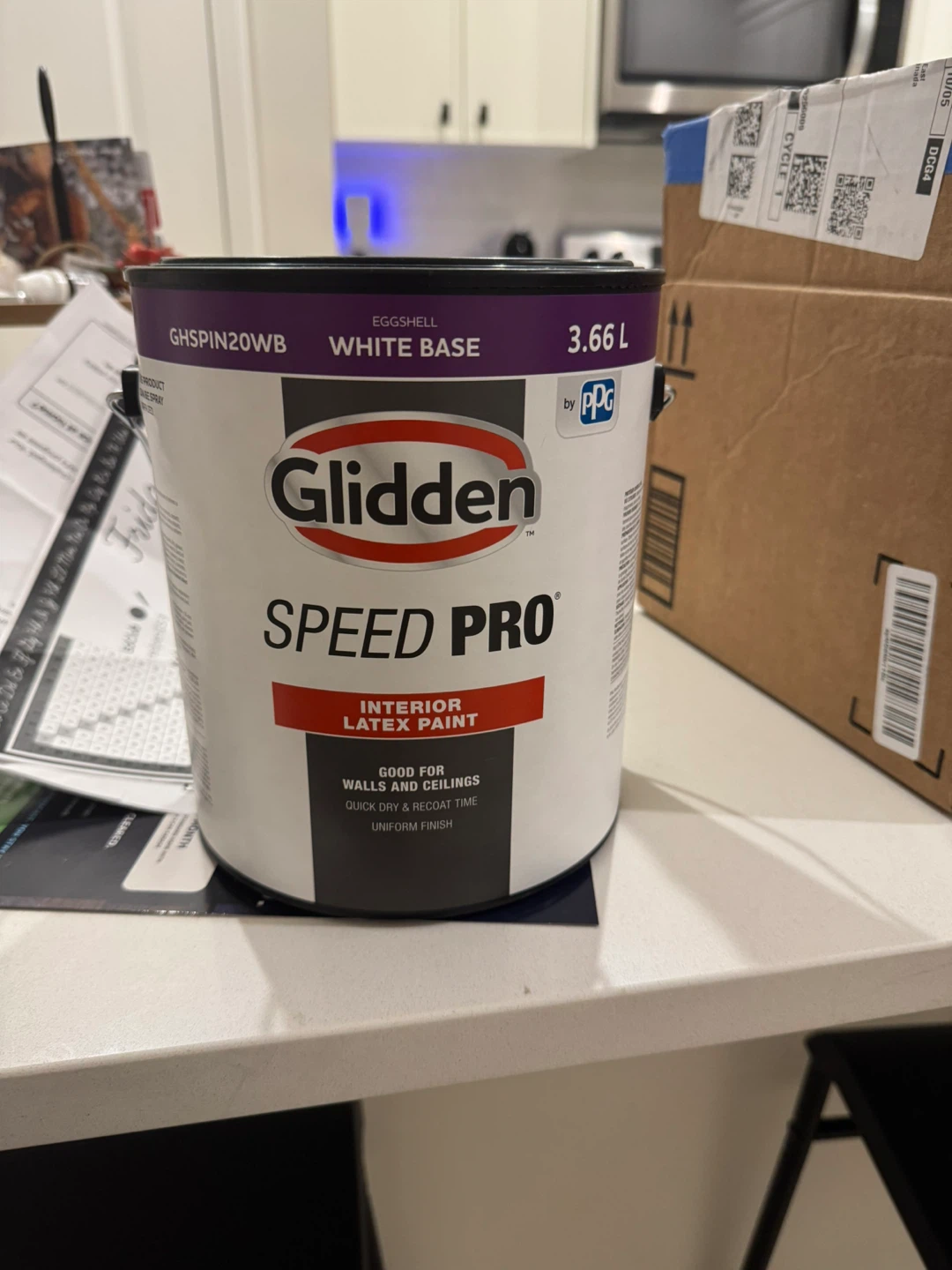 Glidden Speed Pro Interior Latex Paint - 1 Gallon