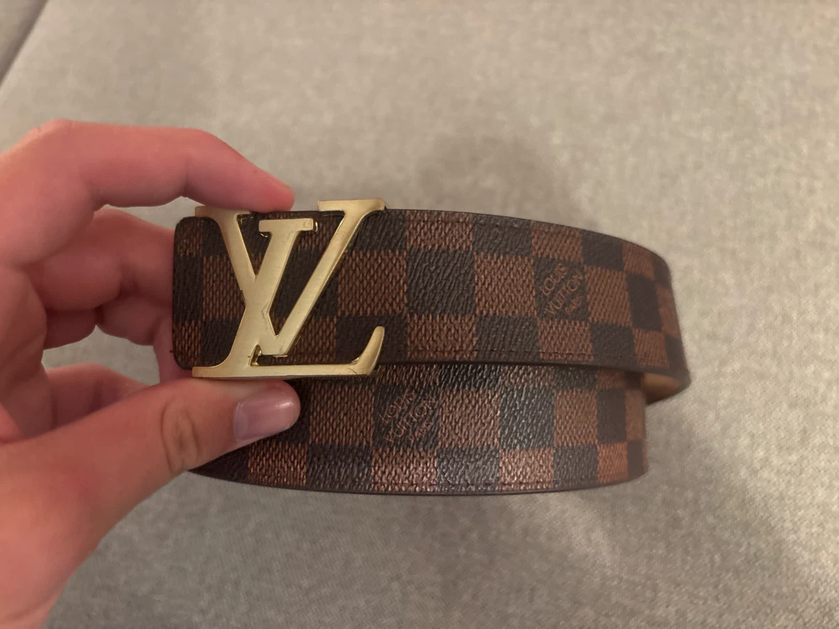 Louis Vuitton Damier Ebene Belt