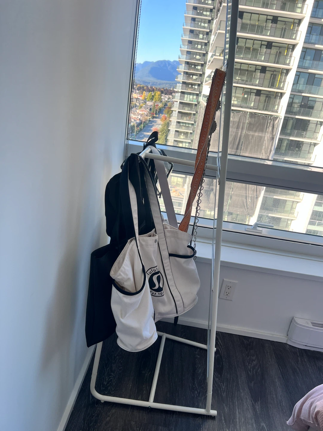 IKEA White Knapper standing mirror - photo 3