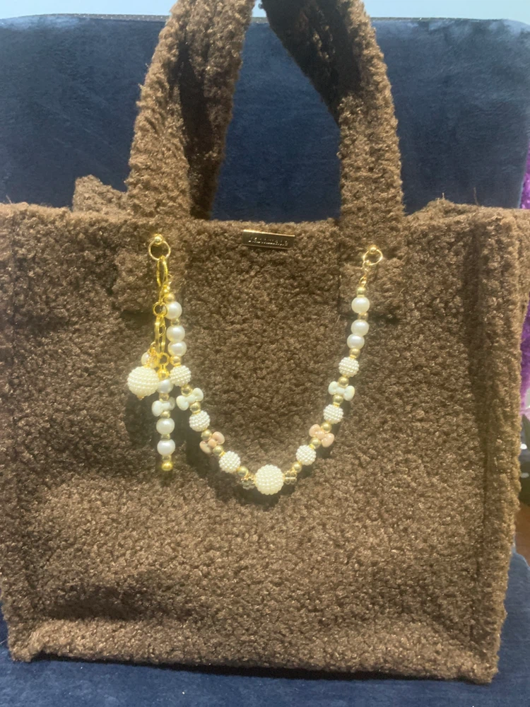 Brown Sherpa Tote Bag
