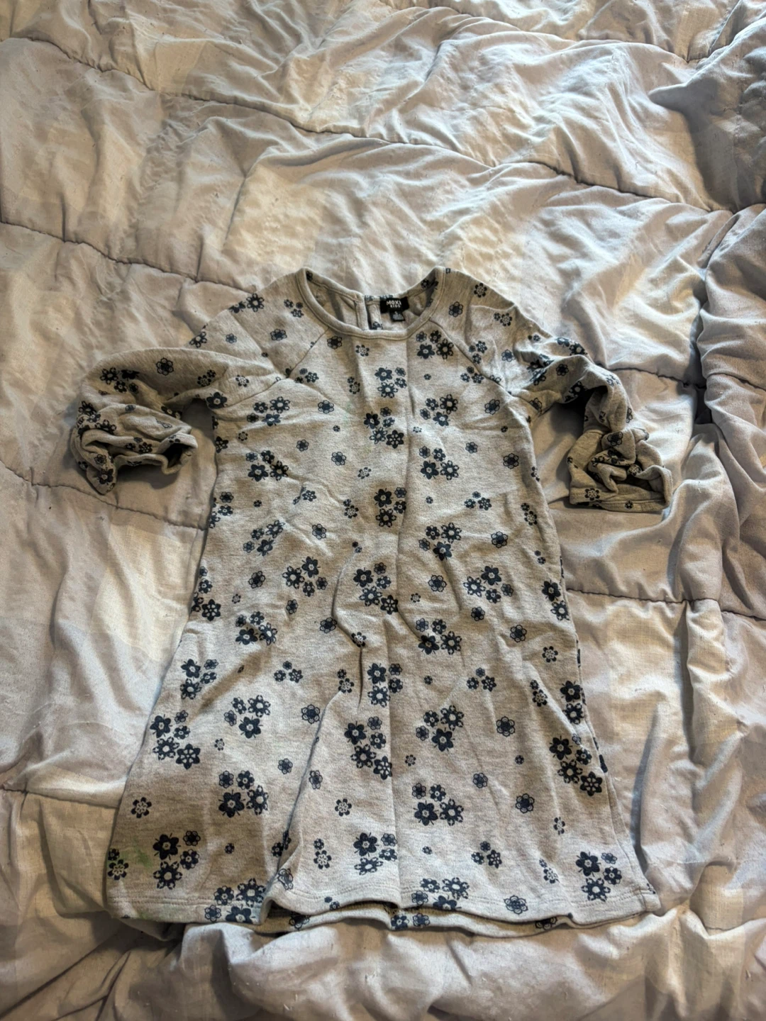 Mexx Kids floral grey dress size 5