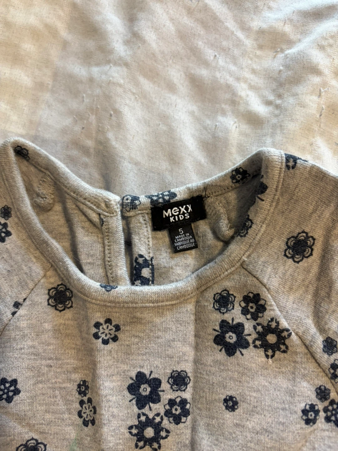 Mexx Kids floral grey dress size 5 - photo 2