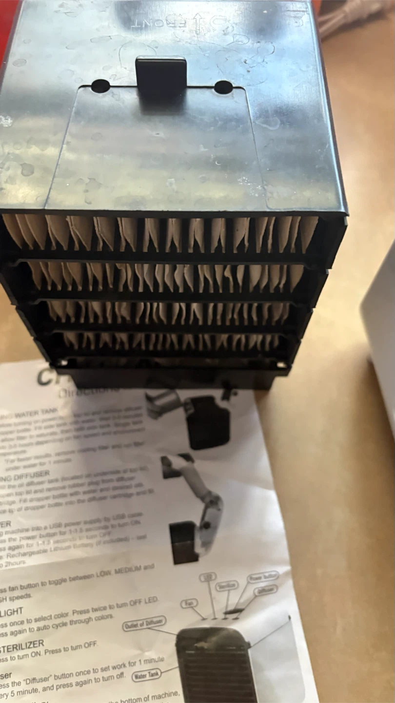 Chilly Air Portable Evaporative Air Cooler - photo 4