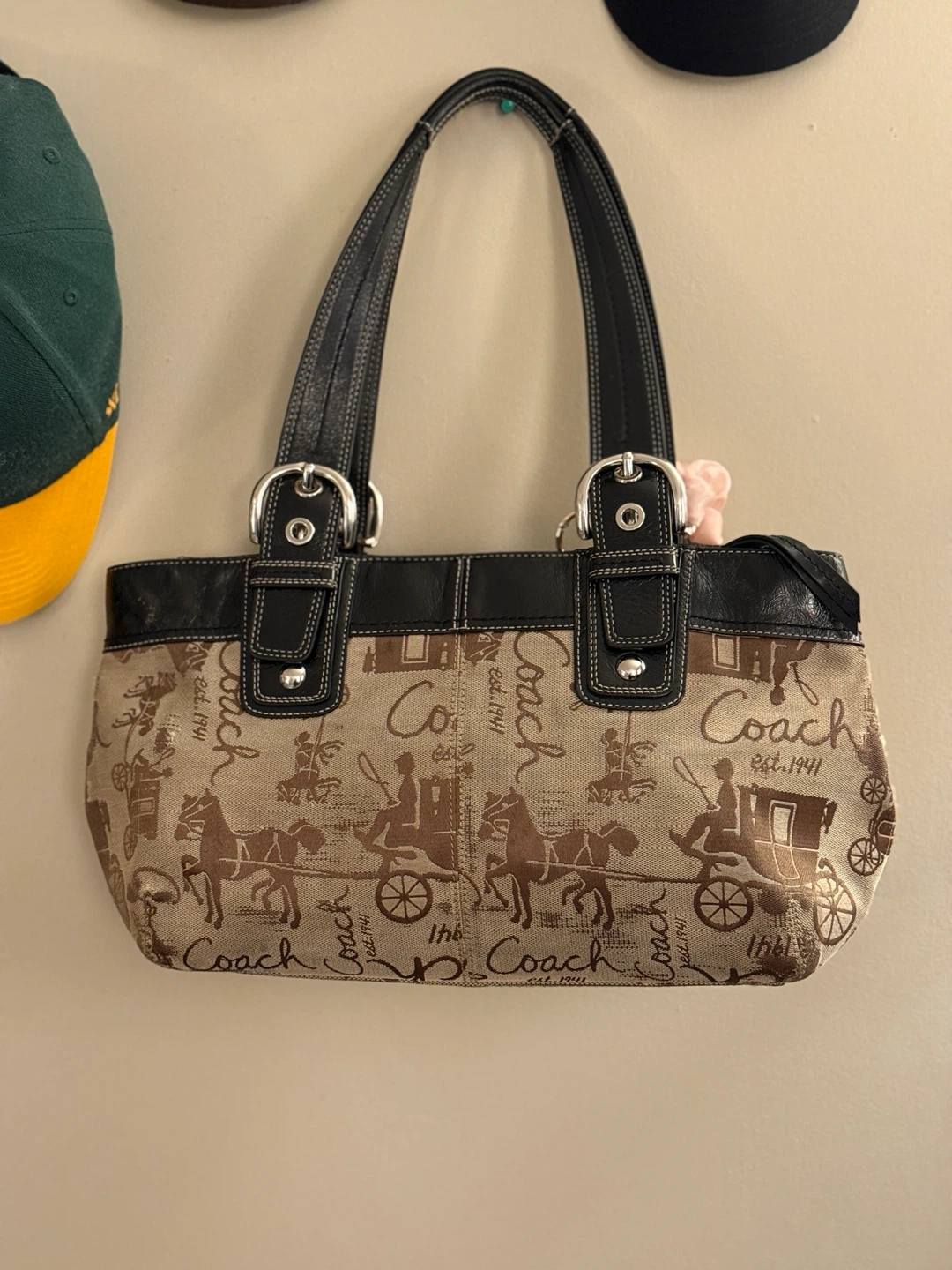 Vintage Coach Pleated Soho - photo 3