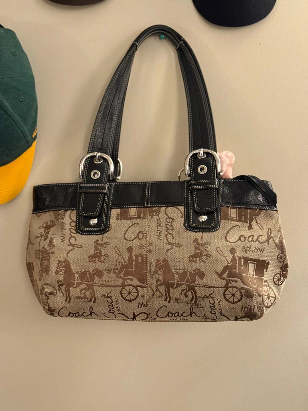Vintage Coach Pleated Soho - photo 4