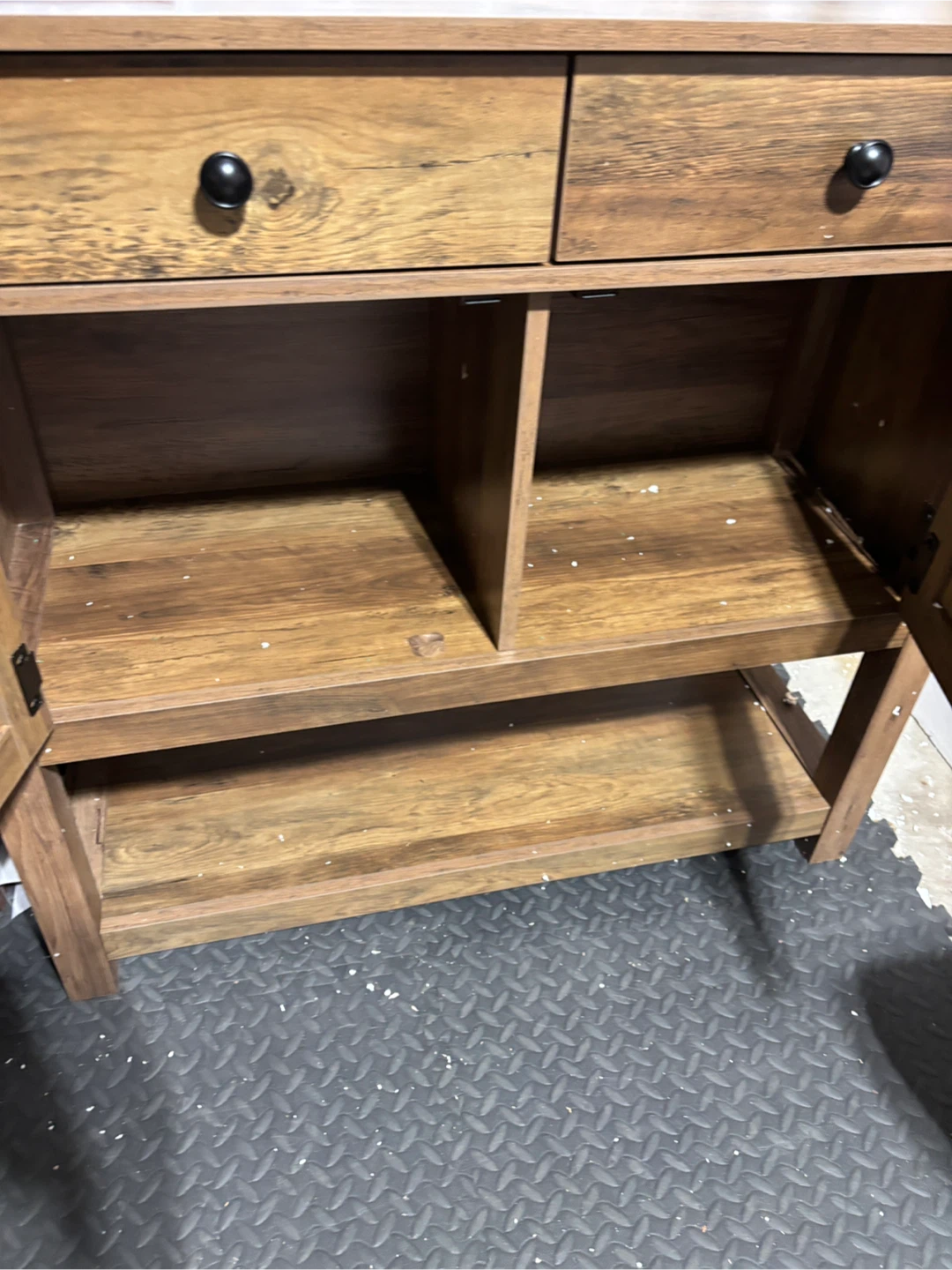 Rustic Brown Storage Cabinet - photo 5