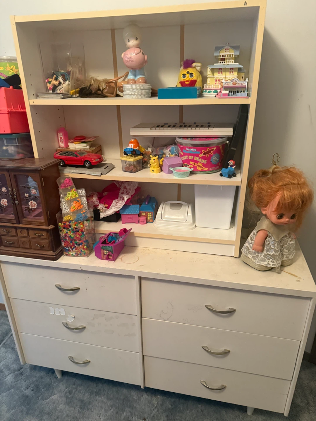 White 5-drawer dresser - photo 2