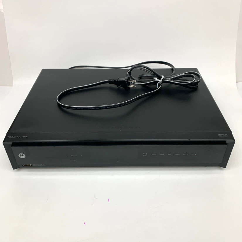 HD DVR Cable TV Box Receiver Motorola DCX3400-M Dual Tuner