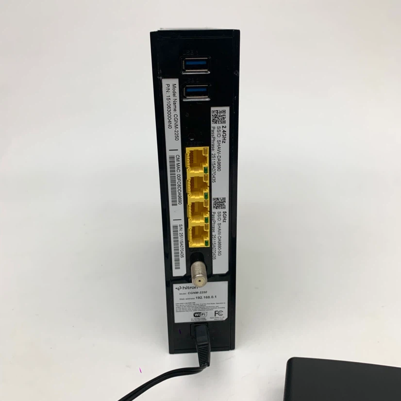 WiFi Modem Router Hitron CGNM-2250 Wireless Internet - photo 5