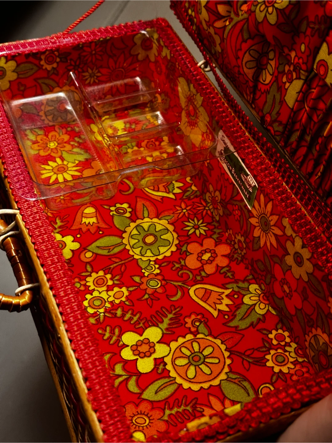Vintage Czechoslovakian Sewing Box
