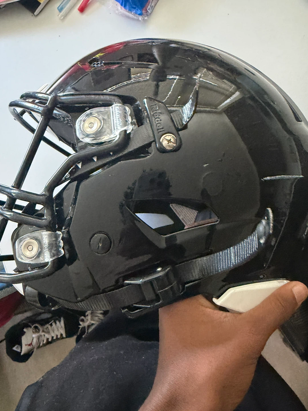 Riddell Football Helmet - Black - photo 4
