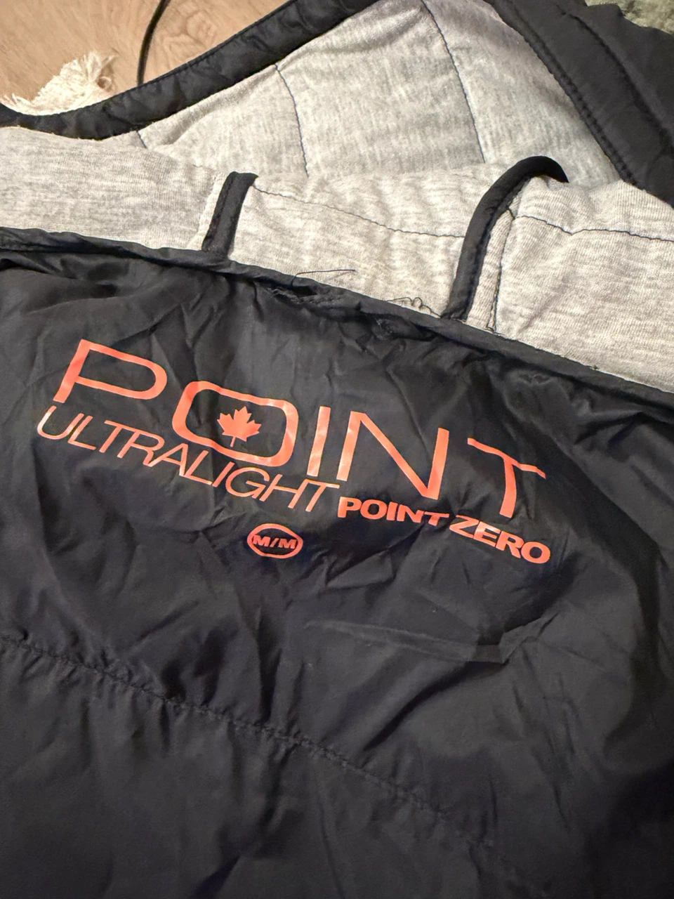 Black women point ultralight jacket (M)