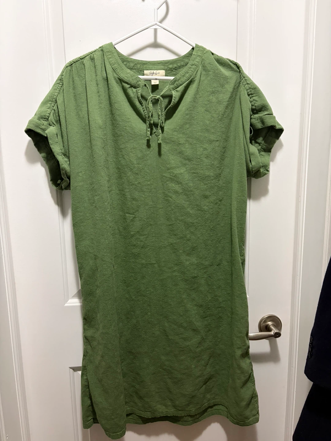 Style & Co Green Tunic Top XL - photo 2