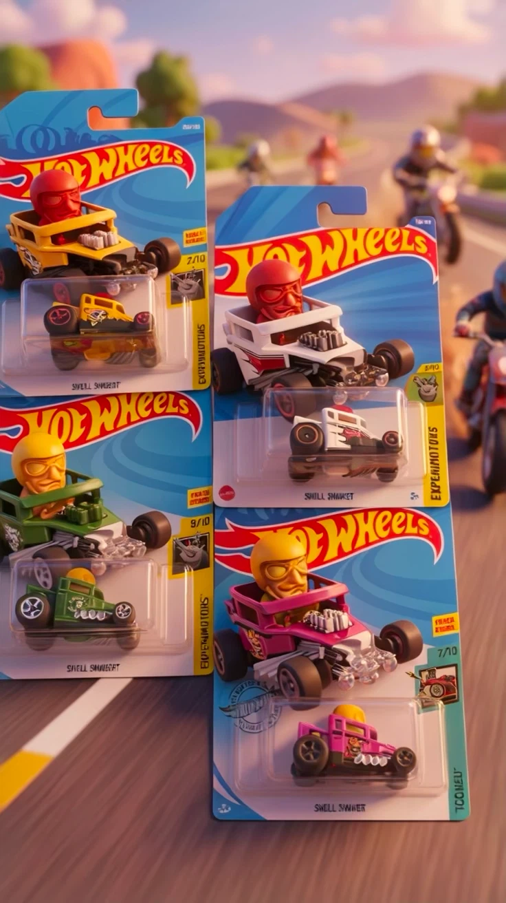 Hot Wheels Skull Shaker Tooned set - photo 3